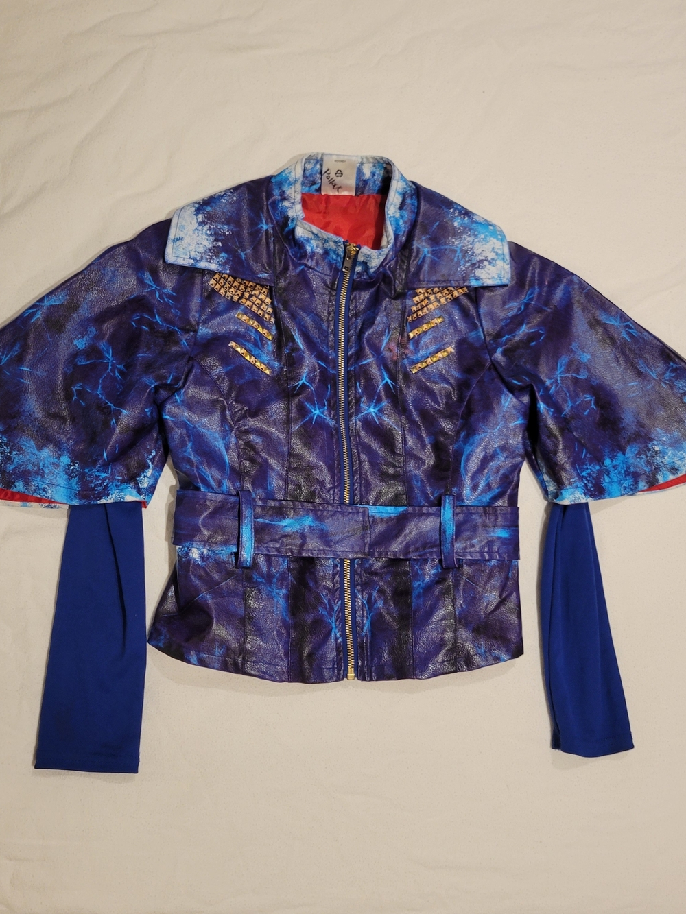 Disney Descendants Evie Costume Jacket And Pants, Size 9/10 Kids - Picture 1 of 4